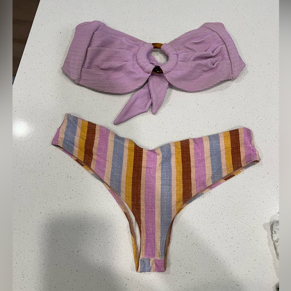Montce Bandeau swimsuit set